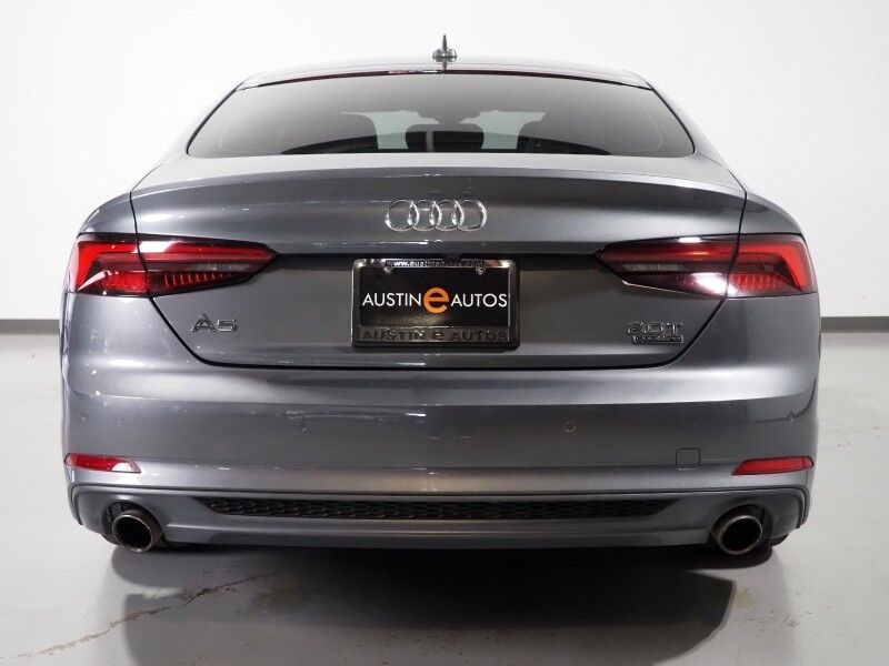 2018 Audi A5 Sportback 2.0 TFSI Prestige AWD *HEADS-UP DISPLAY, NAVIGATION, VIRTUAL COCKPIT, SAFETY ALERTS, 360 VIEW CAMERAS, MOONROOF, LEATHER, CLIMATE SEATS, ADVANCED KEY, FULL LED HEADLIGHTS, BANG & OLUFSEN, ANDROID & APPLE Round Rock TX
