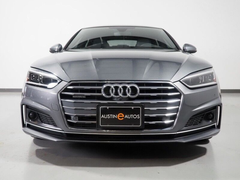 2018 Audi A5 Sportback 2.0 TFSI Prestige AWD *HEADS-UP DISPLAY, NAVIGATION, VIRTUAL COCKPIT, SAFETY ALERTS, 360 VIEW CAMERAS, MOONROOF, LEATHER, CLIMATE SEATS, ADVANCED KEY, FULL LED HEADLIGHTS, BANG & OLUFSEN, ANDROID & APPLE Round Rock TX