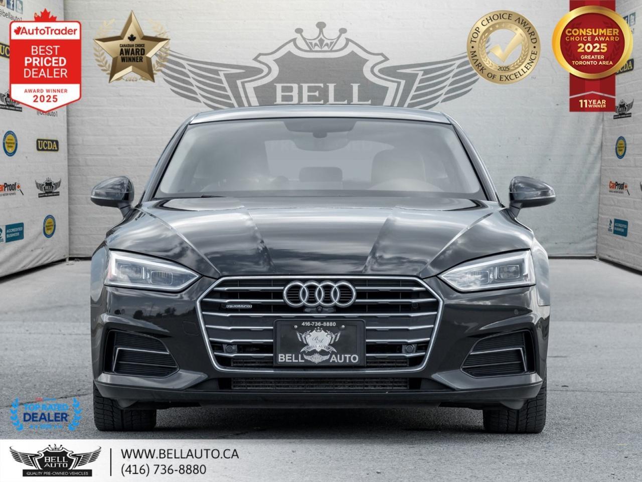 2018 Audi A5 Sportback 2.0TFSI Technik QUATTRO | BACKUPCAM | PANO | NAVI | LOW KMS | NOACCIDENT Toronto ON