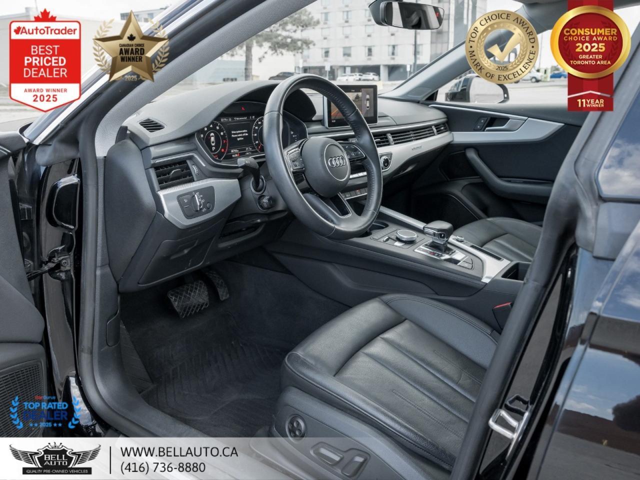 2018 Audi A5 Sportback 2.0TFSI Technik QUATTRO | BACKUPCAM | PANO | NAVI | LOW KMS | NOACCIDENT Toronto ON