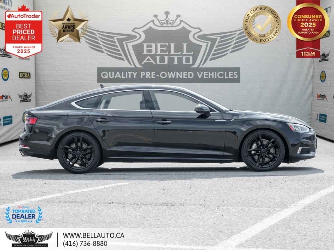 2018 Audi A5 Sportback 2.0TFSI Technik QUATTRO | BACKUPCAM | PANO | NAVI | LOW KMS | NOACCIDENT Toronto ON