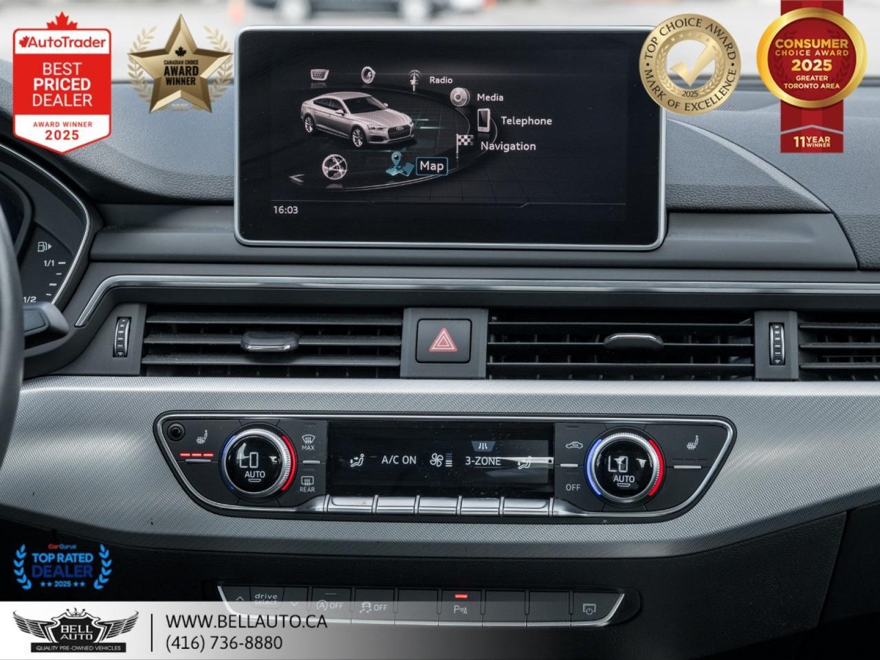 2018 Audi A5 Sportback 2.0TFSI Technik QUATTRO | BACKUPCAM | PANO | NAVI | LOW KMS | NOACCIDENT Toronto ON