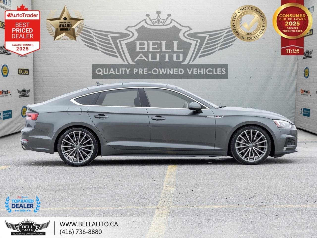 2018 Audi A5 Sportback Progressiv | S-LINE | NAVI | B.CAM | SUNROOF | LOWKMS | NOACCIDENT Toronto ON