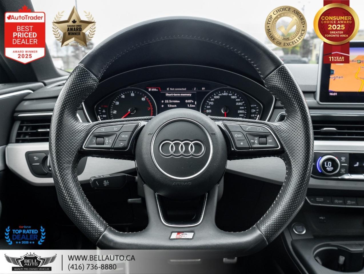 2018 Audi A5 Sportback Progressiv S-LINE NAVI B.CAM NOACCIDENT Toronto ON