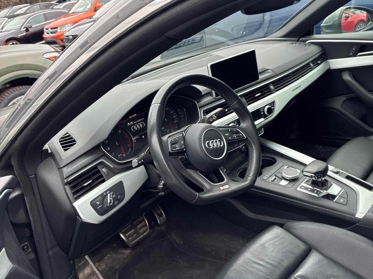 2018 Audi A5 Sportback Progressiv S-LINE QUATTRO B.CAM NOACCIDENT Toronto ON