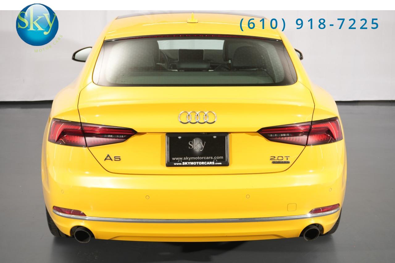 2018 Audi A5 Sportback Quattro AWD Premium Plus VEGAS YELLOW West Chester PA