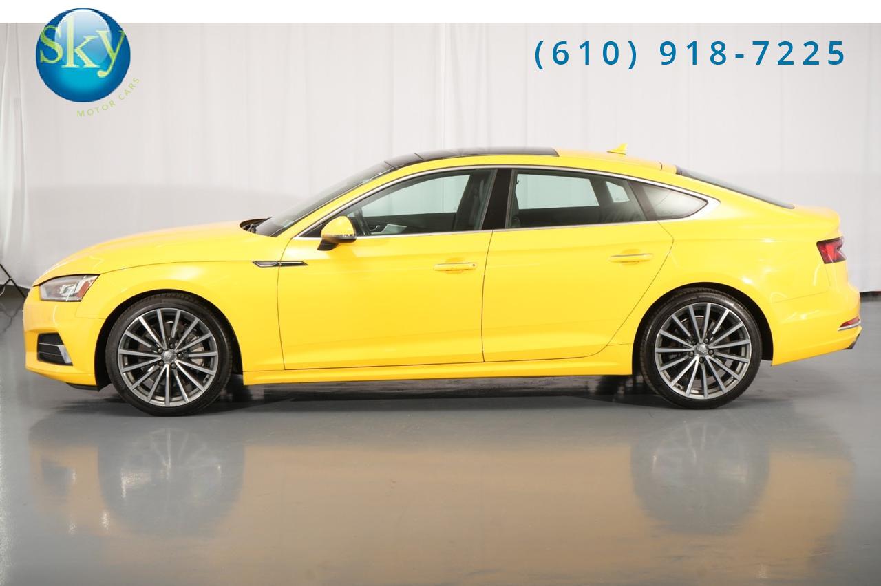 2018 Audi A5 Sportback Quattro AWD Premium Plus VEGAS YELLOW