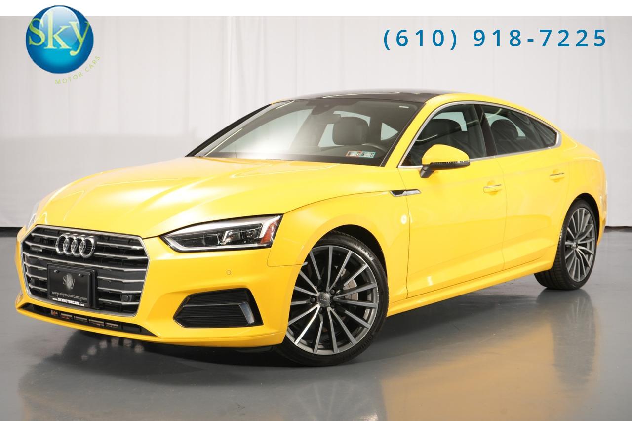 2018 Audi A5 Sportback Quattro AWD Premium Plus VEGAS YELLOW