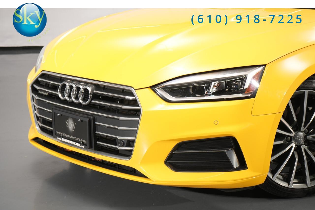 2018 Audi A5 Sportback Quattro AWD Premium Plus VEGAS YELLOW