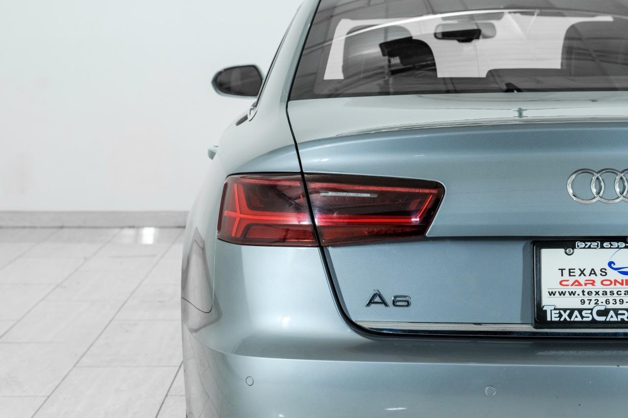 2018 Audi A6 2.0T PREMIUM QUATTRO NAVIGATION SUNROOF LEATHER HEATED SEATS REAR CAMERA KEYLESS START Carrollton TX