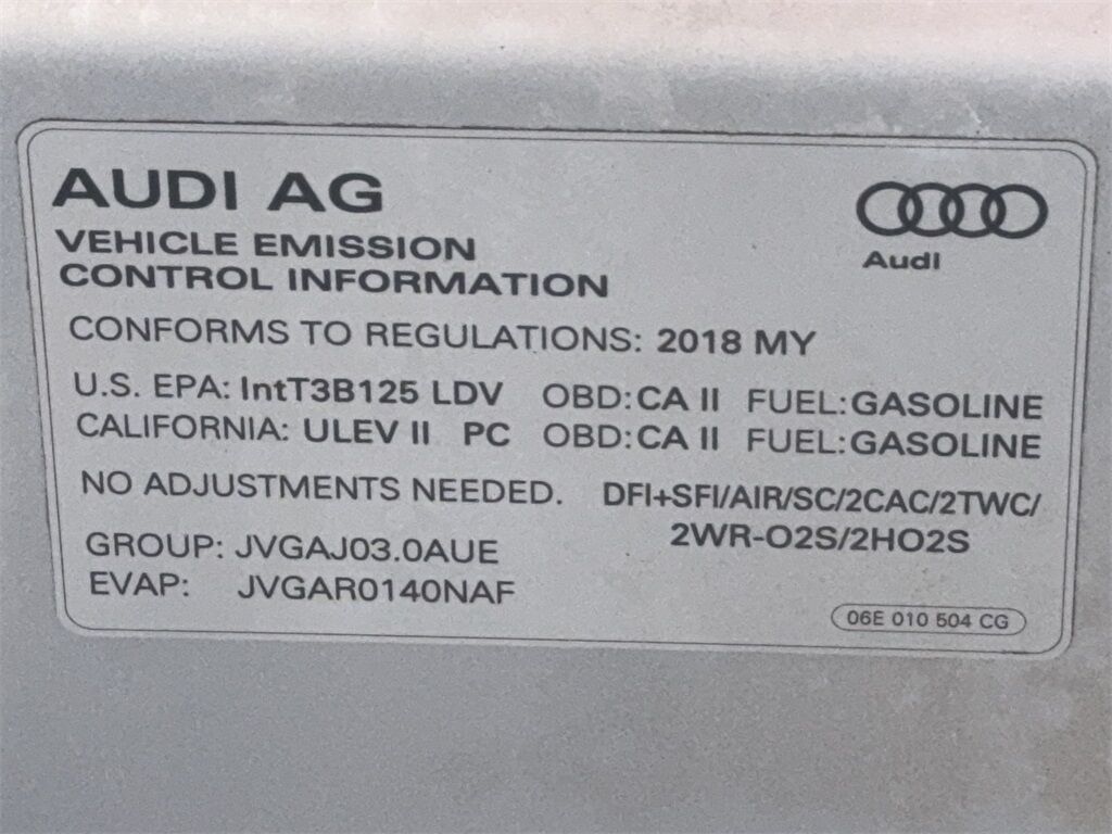 2018 Audi A6 3.0 Quattro photo 53