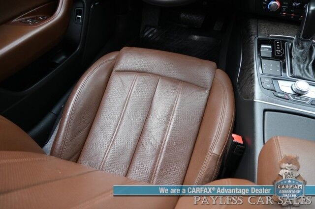 2018 Audi A6 Prestige / AWD / Heated & Cooled Leather Seats / Navigation / Sunroof / Bose Speakers / Adaptive Cruise / Blind Spot Alert / HUD / Bluetooth / Back Up Camera / Keyless Entry & Start / 29 MPG Anchorage AK