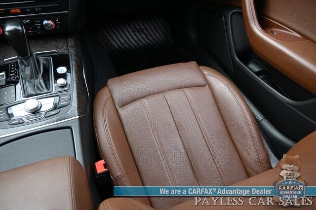 2018 Audi A6 Prestige / AWD / Heated & Cooled Leather Seats / Navigation / Sunroof / Bose Speakers / Adaptive Cruise / Blind Spot Alert / HUD / Bluetooth / Back Up Camera / Keyless Entry & Start / 29 MPG Anchorage AK