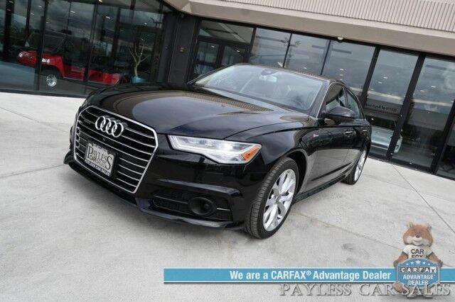 2018 Audi A6 Prestige / AWD / Heated & Cooled Leather Seats / Navigation / Sunroof / Bose Speakers / Adaptive Cruise / Blind Spot Alert / HUD / Bluetooth / Back Up Camera / Keyless Entry & Start / 29 MPG Anchorage AK
