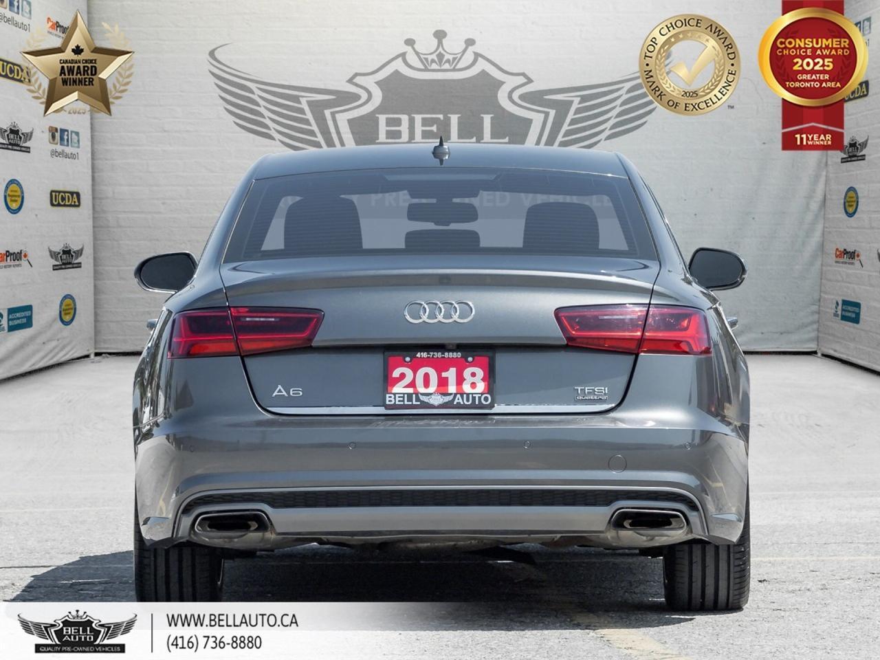 2018 Audi A6 Progressiv | S-LINE | NAVI | BACKUPCAM | SUNROOF | NOACCIDENT Toronto ON
