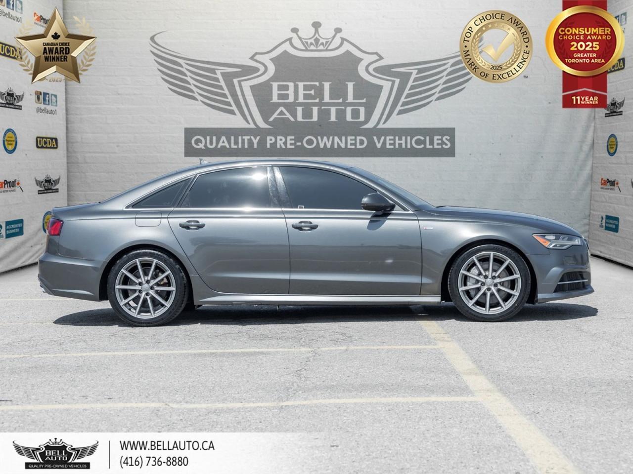 2018 Audi A6 Progressiv | S-LINE | NAVI | BACKUPCAM | SUNROOF | NOACCIDENT Toronto ON