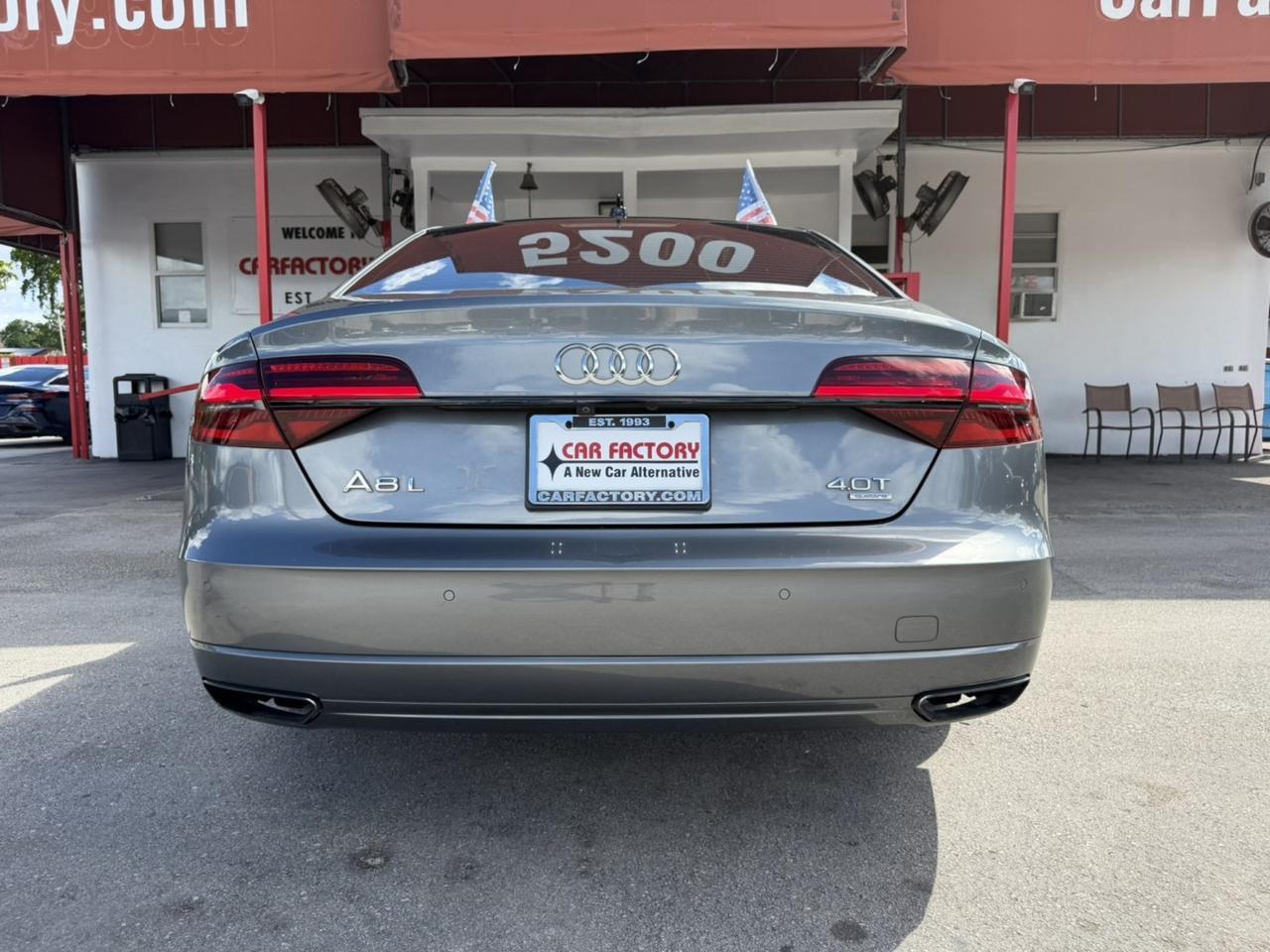 2018 Audi A8 L Sport Miami FL