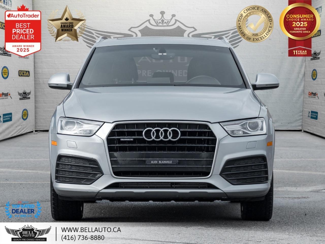 2018 Audi Q3 Progressiv | QUATTRO | NAVI | B.CAM | PANO | HID | LOWKMS | NOACCIDENT Toronto ON