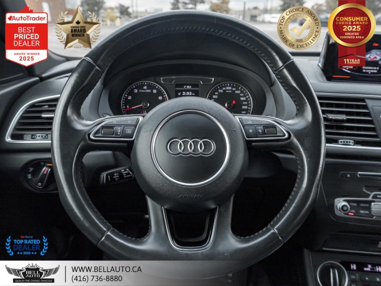 2018 Audi Q3 Progressiv | QUATTRO | NAVI | B.CAM | PANO | HID | LOWKMS | NOACCIDENT Toronto ON