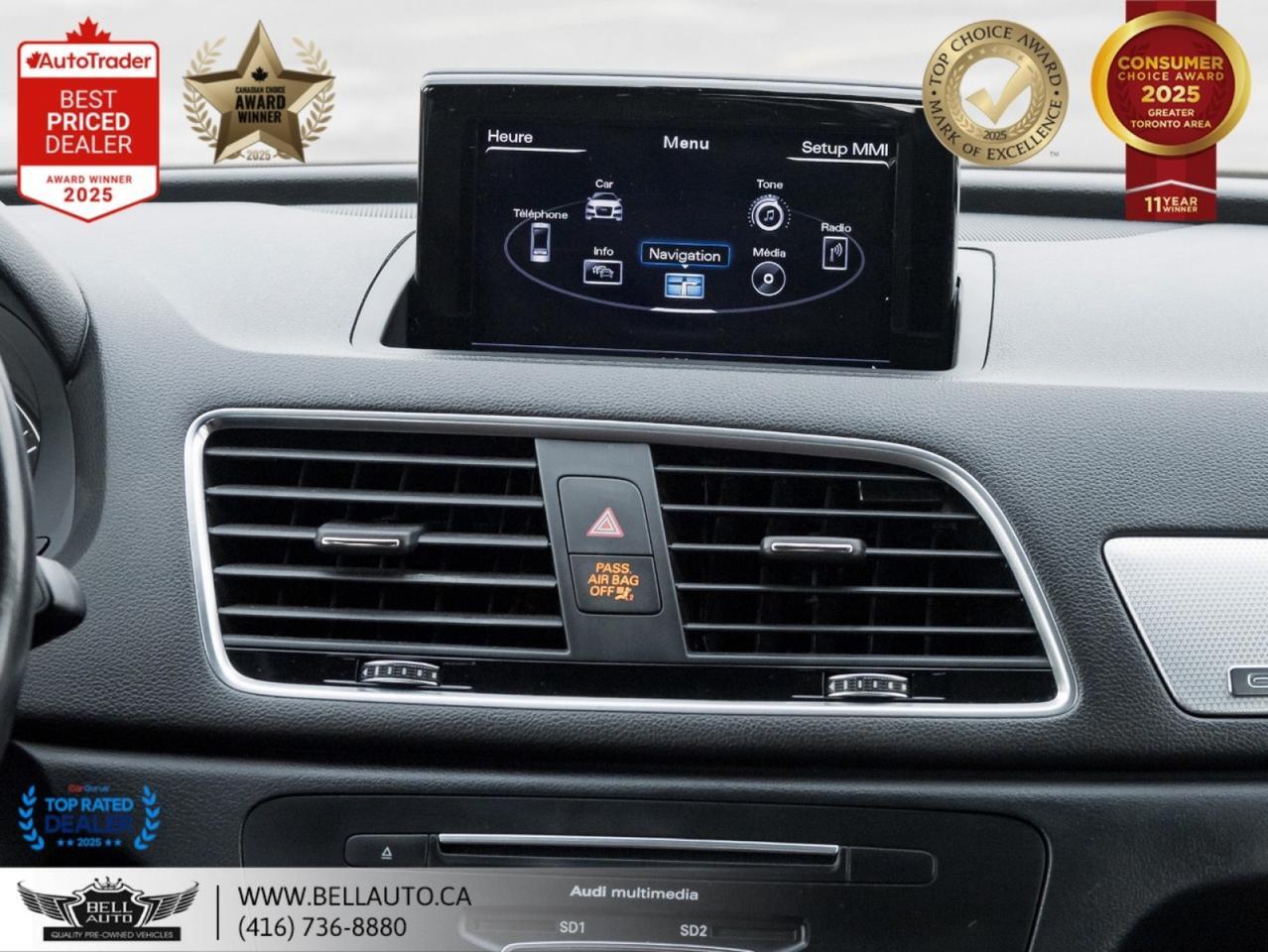 2018 Audi Q3 Progressiv | QUATTRO | NAVI | B.CAM | PANO | HID | LOWKMS | NOACCIDENT Toronto ON
