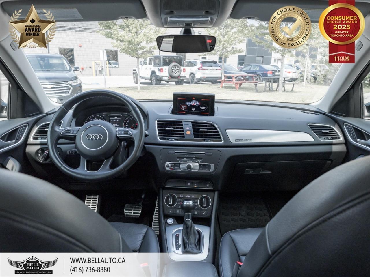 2018 Audi Q3 Progressiv | QUATTRO | PANORAMIC SUNROOF | BACKUPCAM | XENON HEADLIGHTS | POWER SEATS | NO ACCIDENT Toronto ON