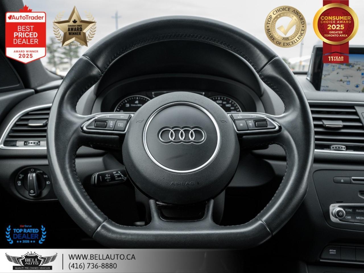2018 Audi Q3 Progressiv | S-LINE | QUATTRO | NAVI | B.CAM | PANO | PARKASST | NOACCIDENT Toronto ON