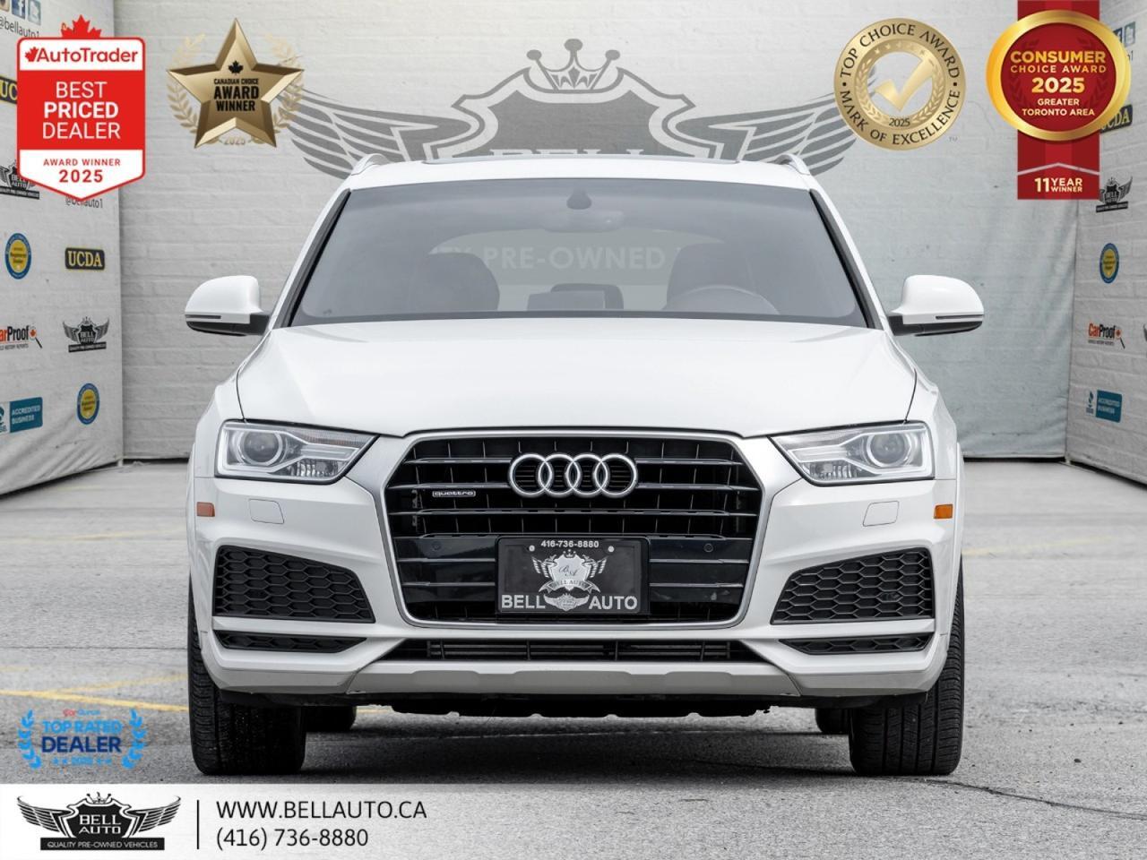 2018 Audi Q3 Progressiv | S-LINE | QUATTRO | NAVI | B.CAM | PANO | PARKASST | NOACCIDENT Toronto ON