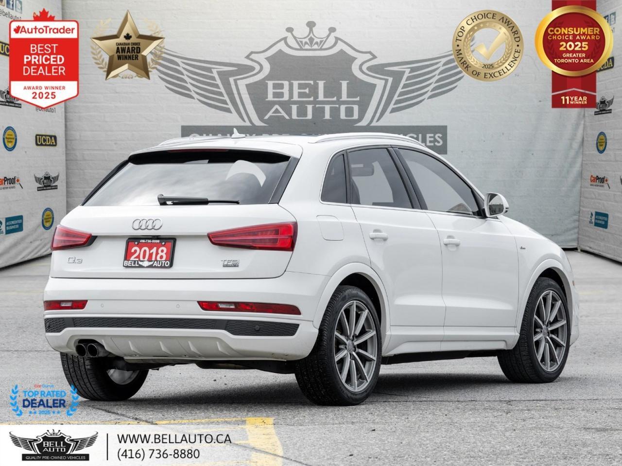 2018 Audi Q3 Progressiv | S-LINE | QUATTRO | NAVI | B.CAM | PANO | PARKASST | NOACCIDENT Toronto ON