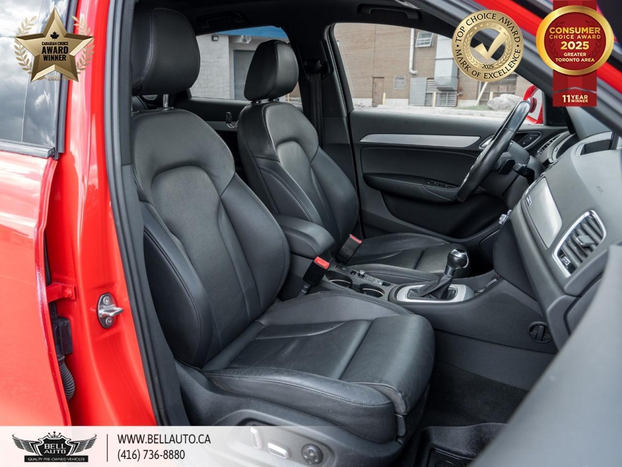 2018 Audi Q3 Progressiv, NAVI, MOONROOF, BACKUPCAM, B.SPOT, CARGOCOVER, POWERSEATS, PARKASSIST, NOACCIDENT Toronto ON
