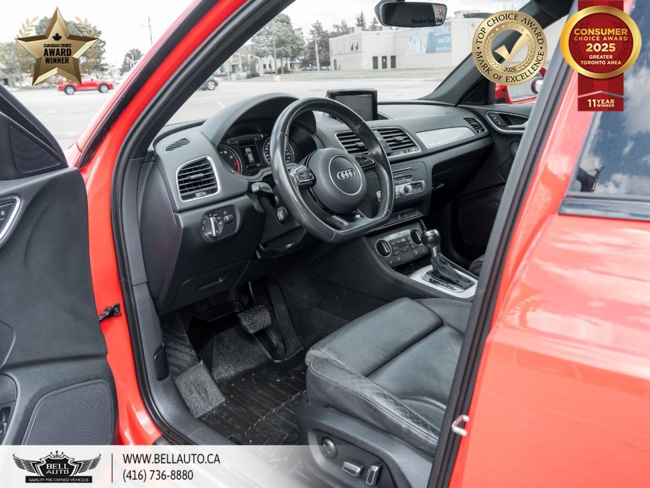 2018 Audi Q3 Progressiv, NAVI, MOONROOF, BACKUPCAM, B.SPOT, CARGOCOVER, POWERSEATS, PARKASSIST, NOACCIDENT Toronto ON
