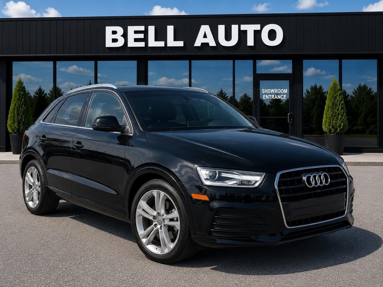 2018 Audi Q3 Progressiv PANOROOF B.CAM NAVI PWRLIFTGATE