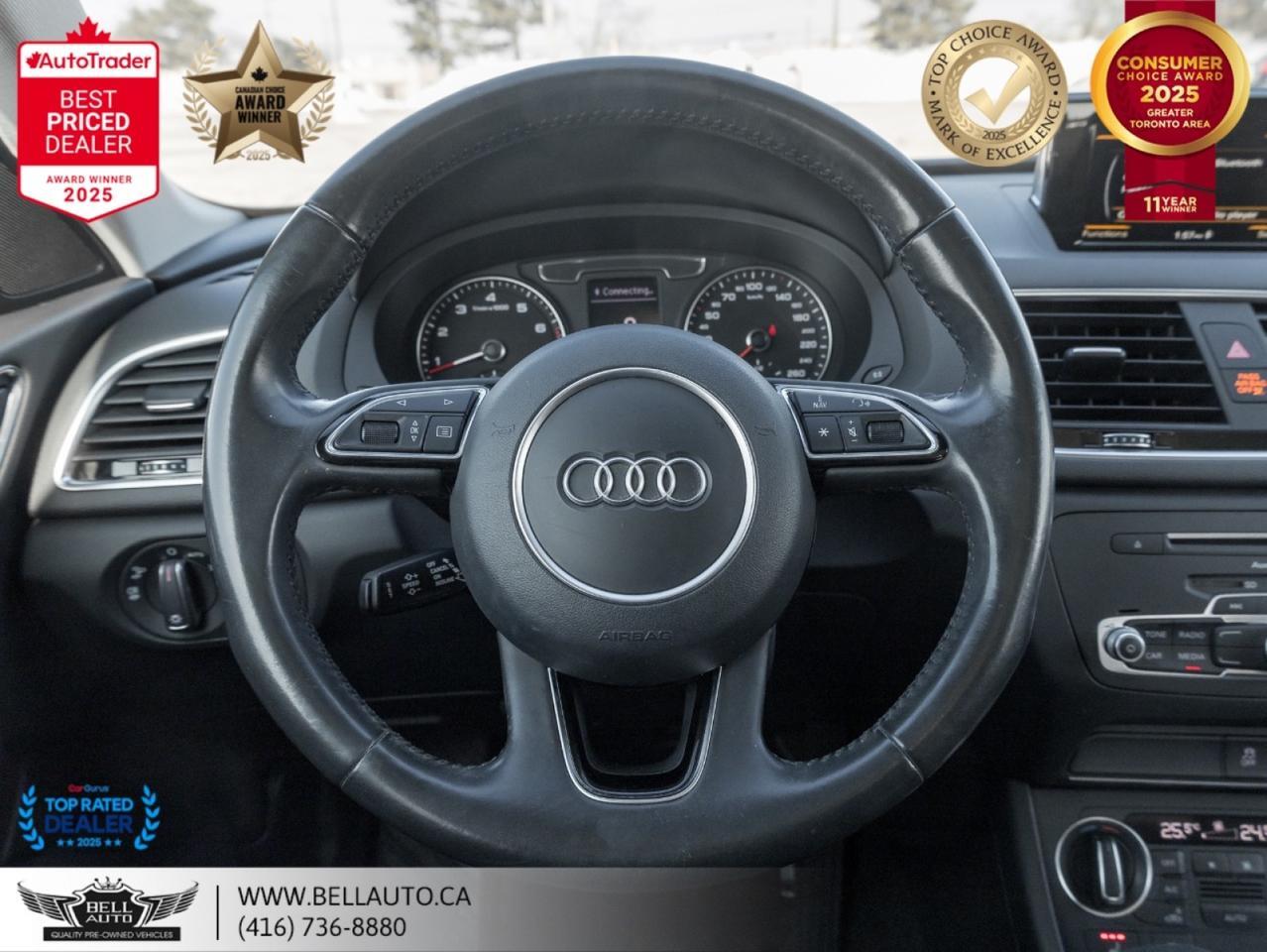 2018 Audi Q3 Progressiv QUATTRO B.CAM PANO XENON NOACCIDENT Toronto ON
