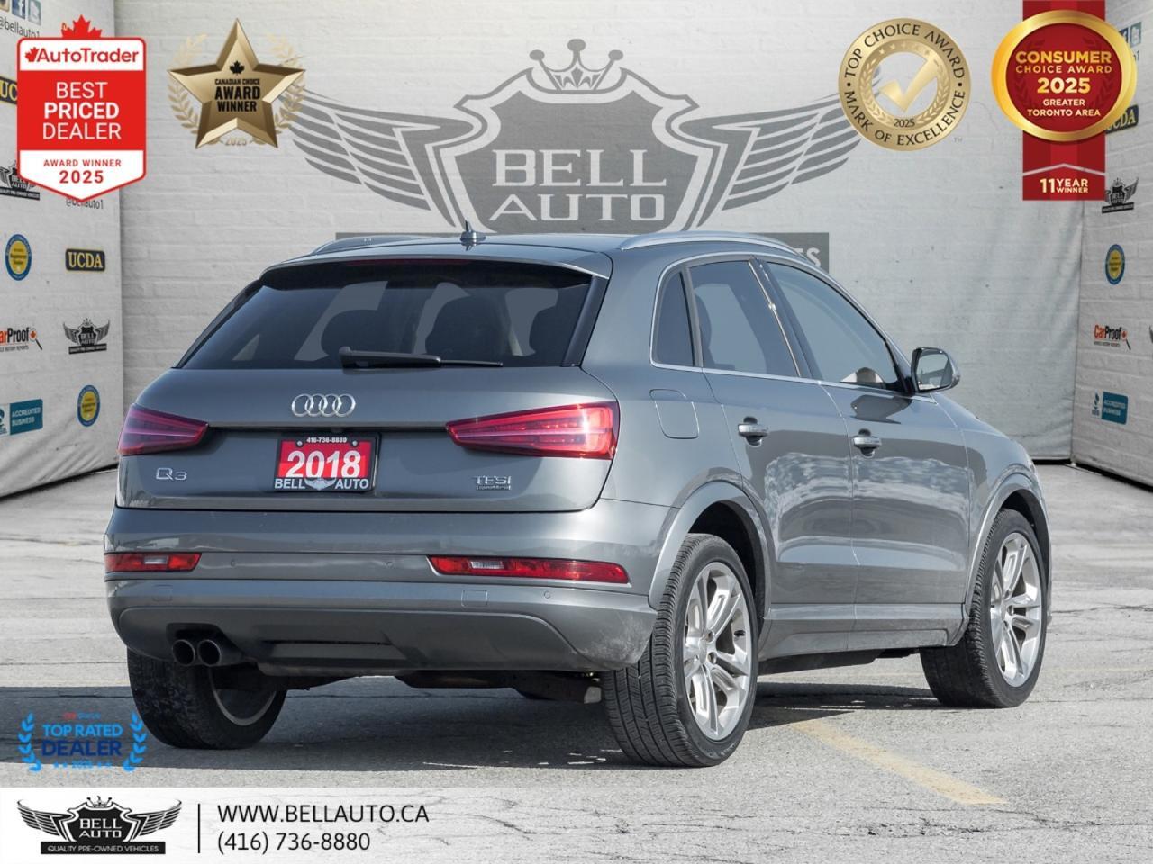 2018 Audi Q3 Progressiv QUATTRO B.CAM PANO XENON NOACCIDENT Toronto ON