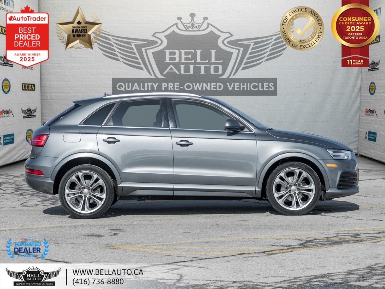 2018 Audi Q3 Progressiv QUATTRO B.CAM PANO XENON NOACCIDENT Toronto ON