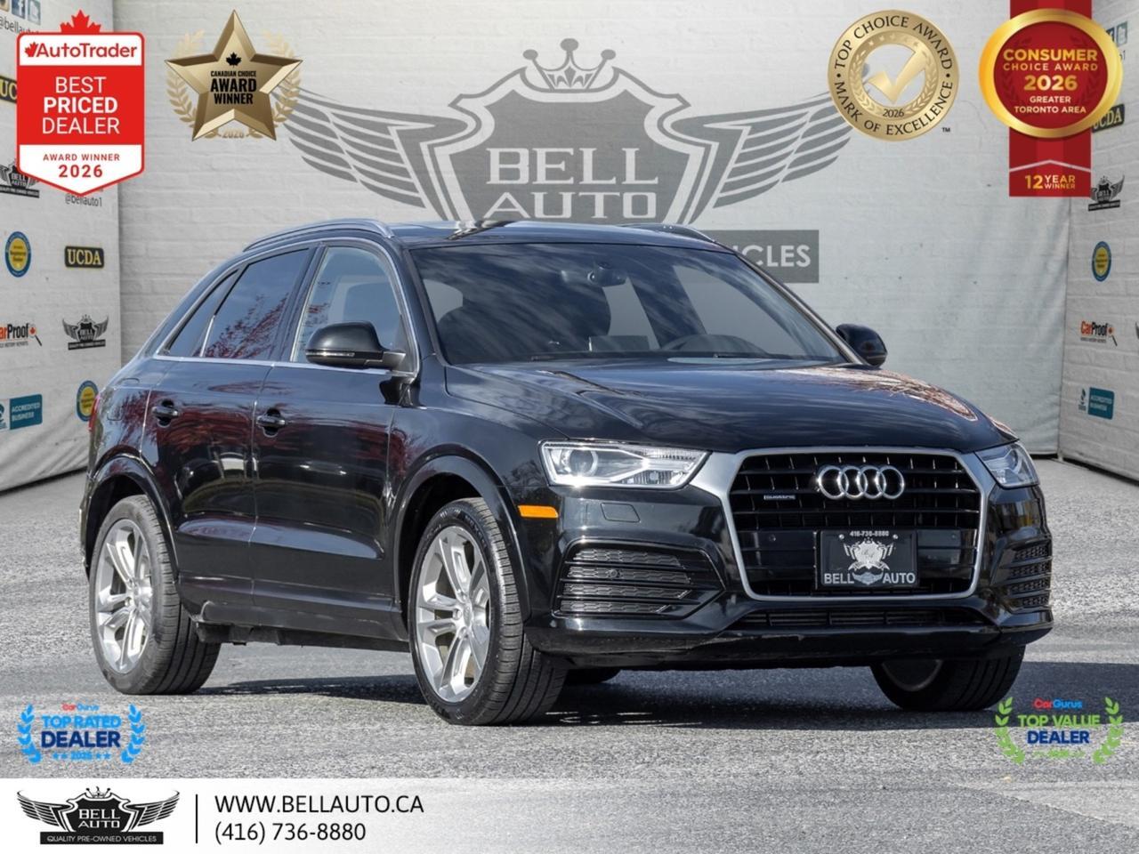 2018 Audi Q3 Progressiv QUATTRO NAVI B.CAM PANO NOACCIDENT