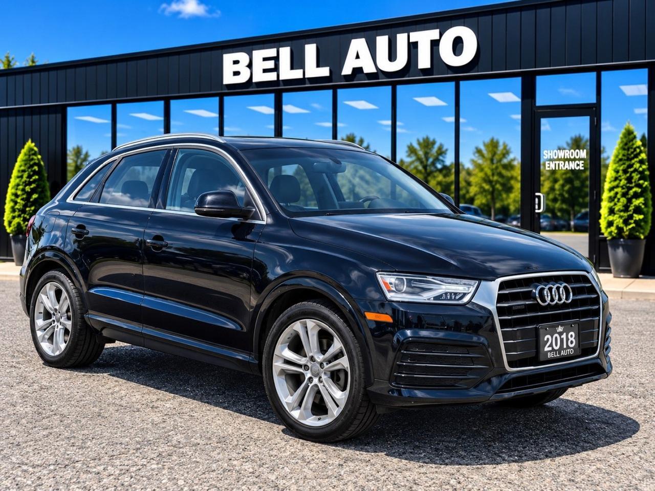 2018 Audi Q3 Progressiv QUATTRO NAVI B.CAM PANO NOACCIDENT