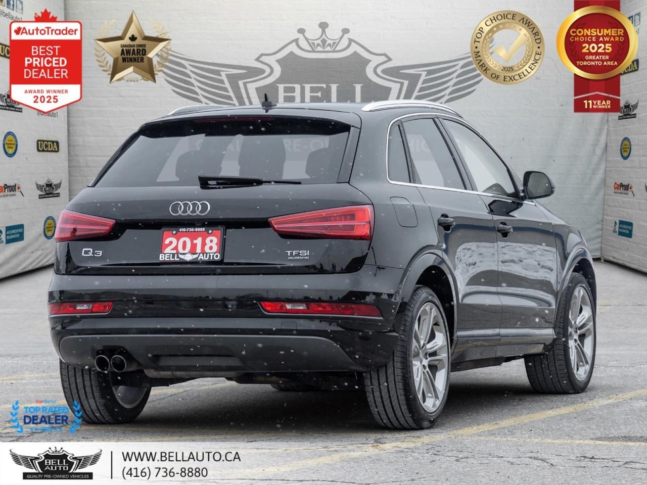 2018 Audi Q3 Progressiv QUATTRO NAVI B.CAM PANO PARKASST NOACCIDENT Toronto ON