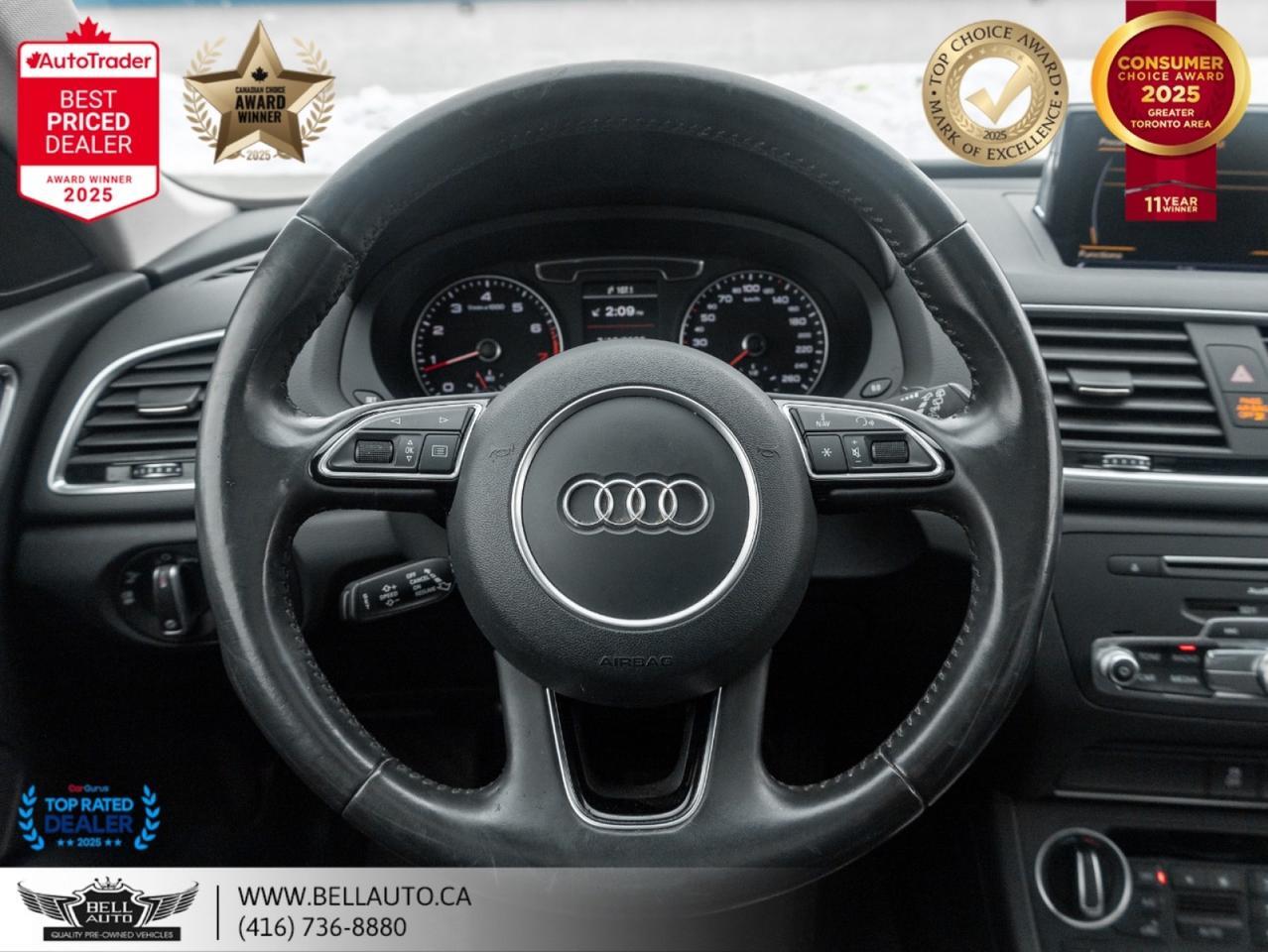 2018 Audi Q3 Progressiv QUATTRO NAVI B.CAM PANO PARKASST NOACCIDENT Toronto ON