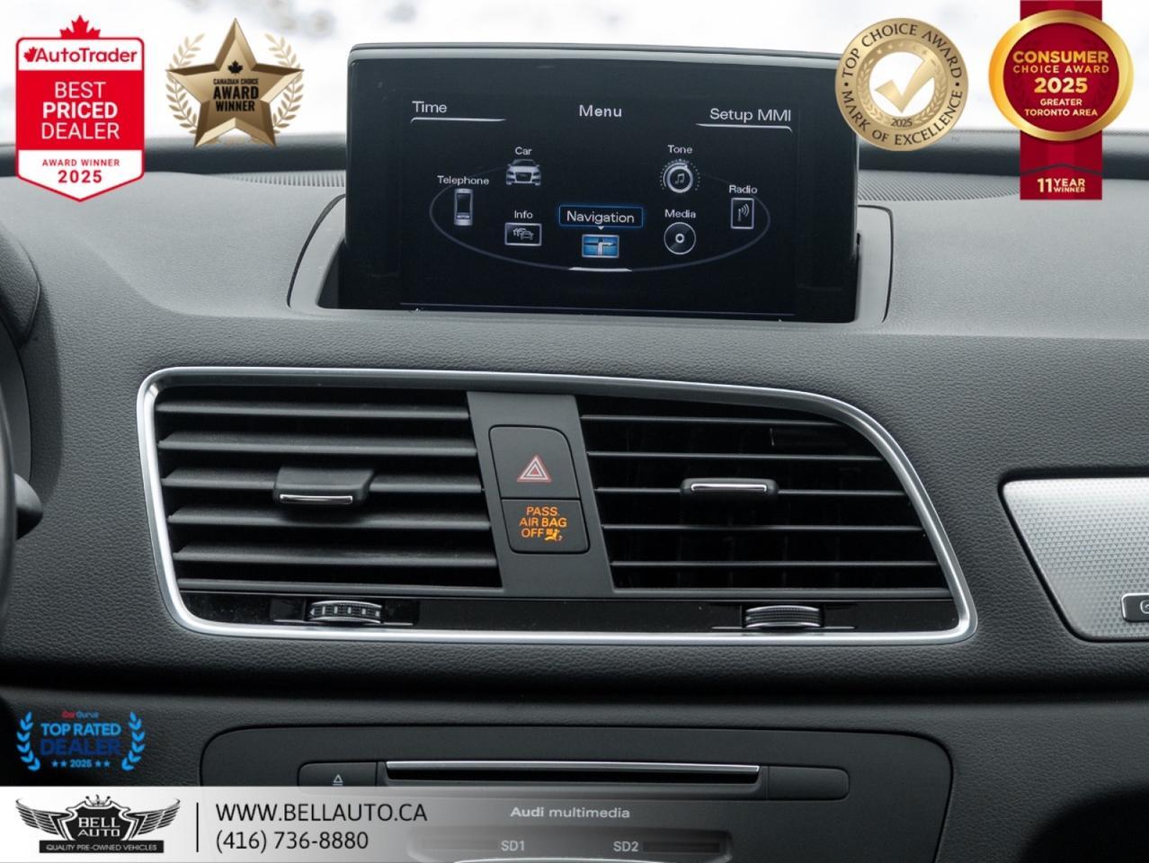 2018 Audi Q3 Progressiv QUATTRO NAVI B.CAM PANO PARKASST NOACCIDENT Toronto ON