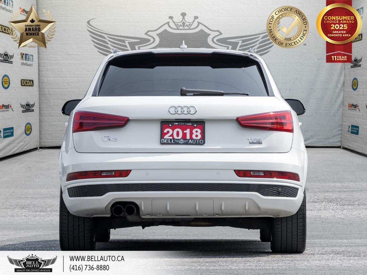 2018 Audi Q3 Technik | QUATTRO | PANO ROOF | POWER & HEATED SEATS | NAVI | BACKUPCAM | NO ACCIDENT Toronto ON