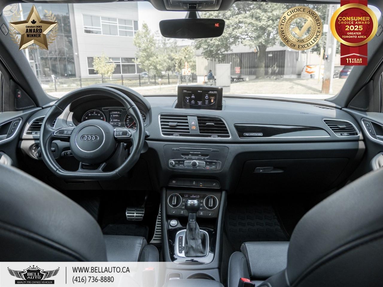 2018 Audi Q3 Technik | QUATTRO | PANO ROOF | POWER & HEATED SEATS | NAVI | BACKUPCAM | NO ACCIDENT Toronto ON