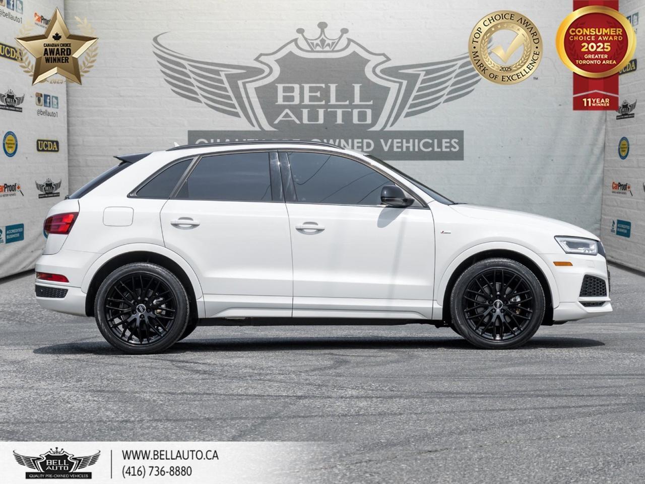 2018 Audi Q3 Technik | QUATTRO | PANO ROOF | POWER & HEATED SEATS | NAVI | BACKUPCAM | NO ACCIDENT Toronto ON