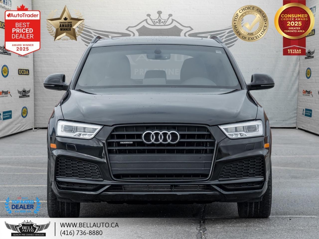 2018 Audi Q3 Technik | S-LINE | NAVI | B.CAM | PANO | BOSE | LOWKMS Toronto ON