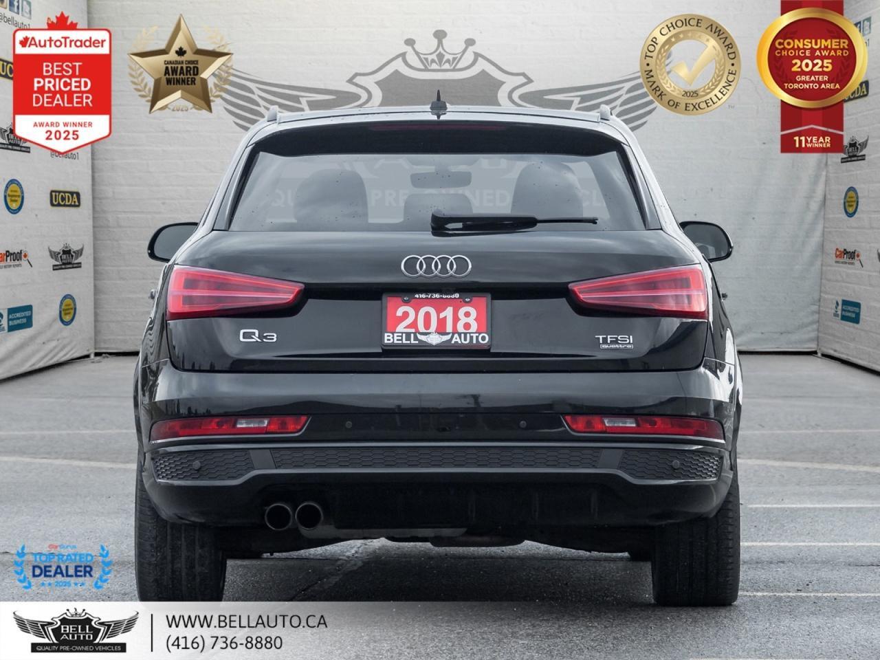 2018 Audi Q3 Technik | S-LINE | NAVI | B.CAM | PANO | BOSE | LOWKMS Toronto ON