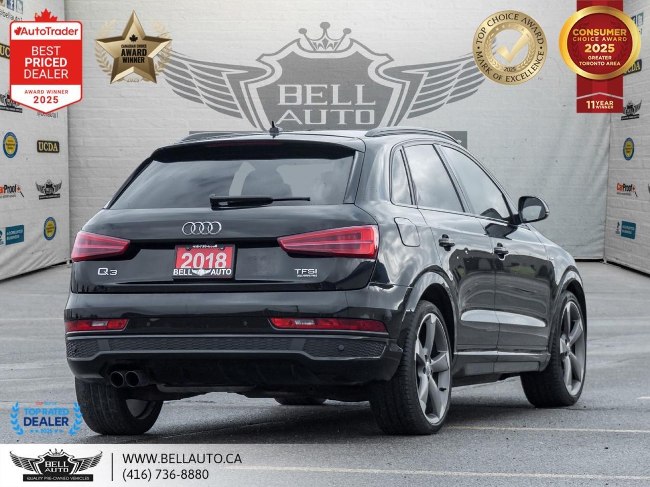 2018 Audi Q3 Technik | S-LINE | NAVI | B.CAM | PANO | BOSE | LOWKMS Toronto ON