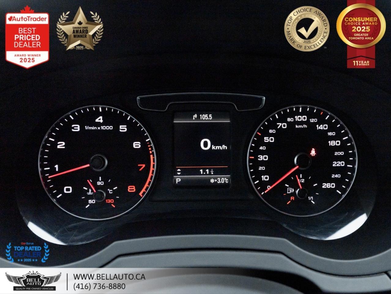 2018 Audi Q3 Technik | S-LINE | NAVI | B.CAM | PANO | BOSE Toronto ON