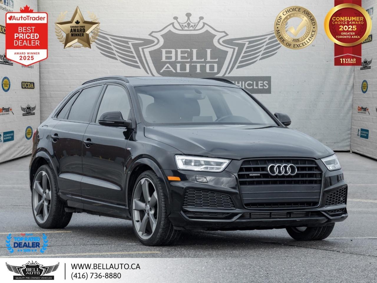 2018 Audi Q3 Technik S-LINE NAVI B.CAM PANO BOSE LOWKMS