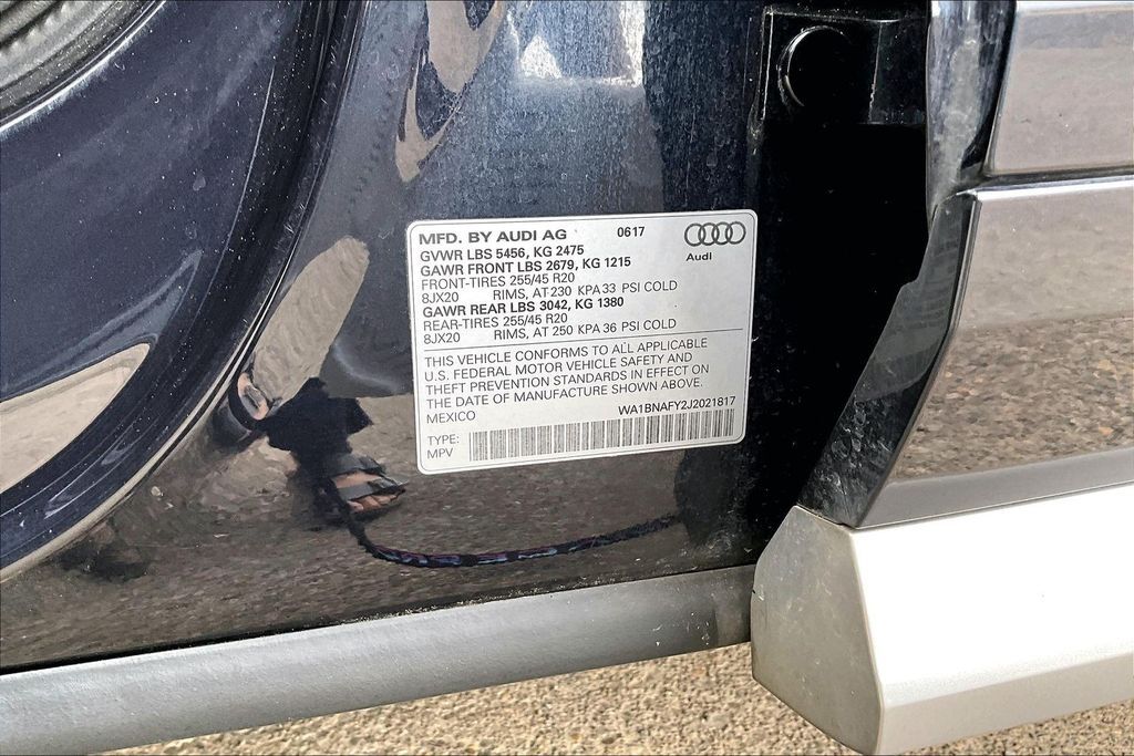 2018 Audi Q5 2.0T Premium Plus OR