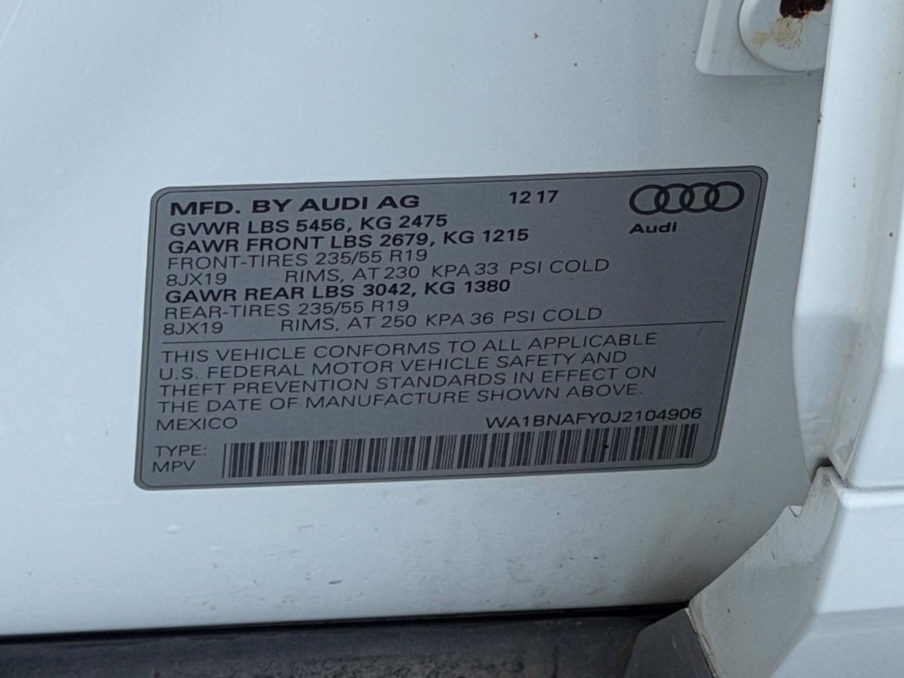 2018 Audi Q5 2.0T Premium Plus Springfield VA