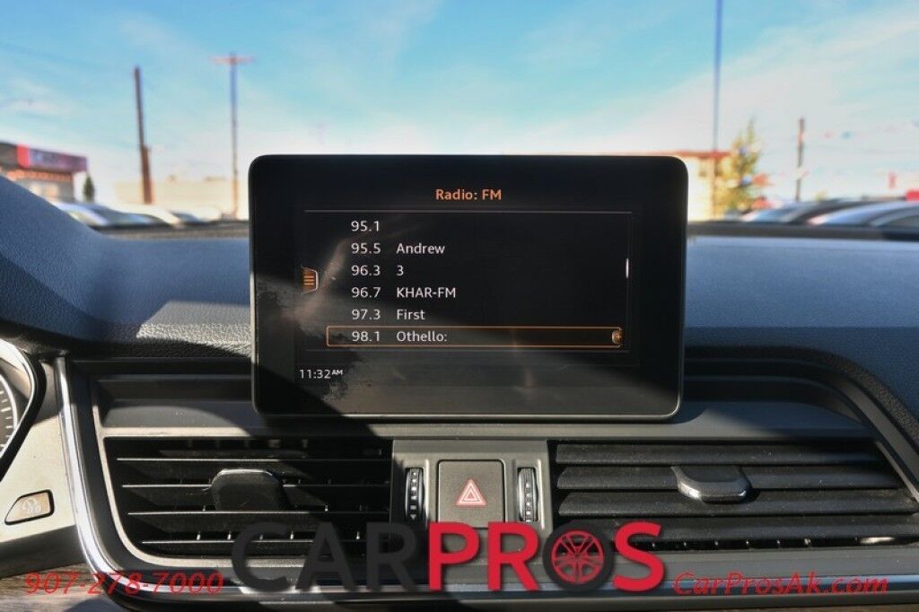 2018 Audi Q5 Premium Plus - AWD - Power & Heated Leather Seats - Panoramic Sunroof - Bang & Olufsen Speakers - Back Up Camera - Navigation - Blind Spot & Cross Traffic Alert - Keyless Entry & Start - Power Liftgate - 1 Owner - 27 MPG Anchorage AK